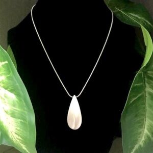 Trifari Silver-Tone Necklace & Pendant